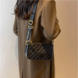 Thick Chain Shoulder Bags Women Crossbody Vintage Ladies Messenger Bag
