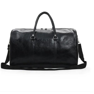 Large Leather Duffle Bag for Men Fitness Travel