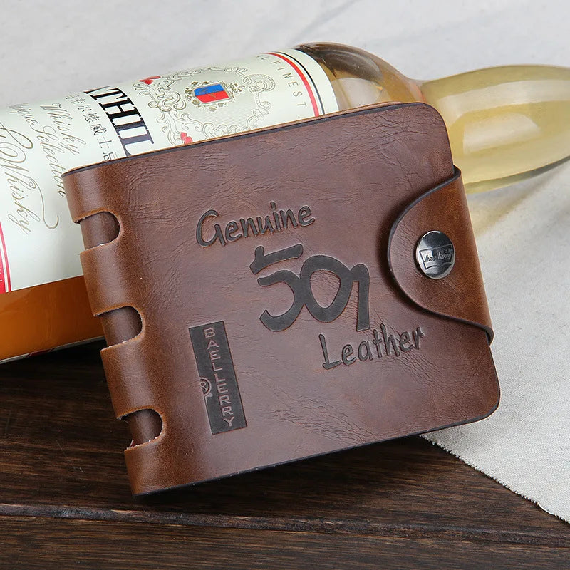 Vintage Men Wallets Money Bag Small Wallet Male Coin Pocket Money Purse