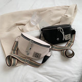 Leather Waist Bag Chain Women's Fanny Packs Famous Shoulder Crossbody