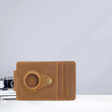 Leather Wallet Case for Tracker Locator