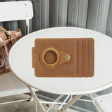 Leather Wallet Case for Tracker Locator