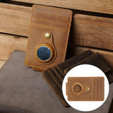 Leather Wallet Case for Tracker Locator