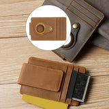 Leather Wallet Case for Tracker Locator