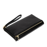 Neutral Style Sheepskin Wallet Leather Wallet