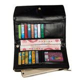 Neutral Style Sheepskin Wallet Leather Wallet