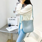 Leather Woven Shoulder Strap Shoulder Bag