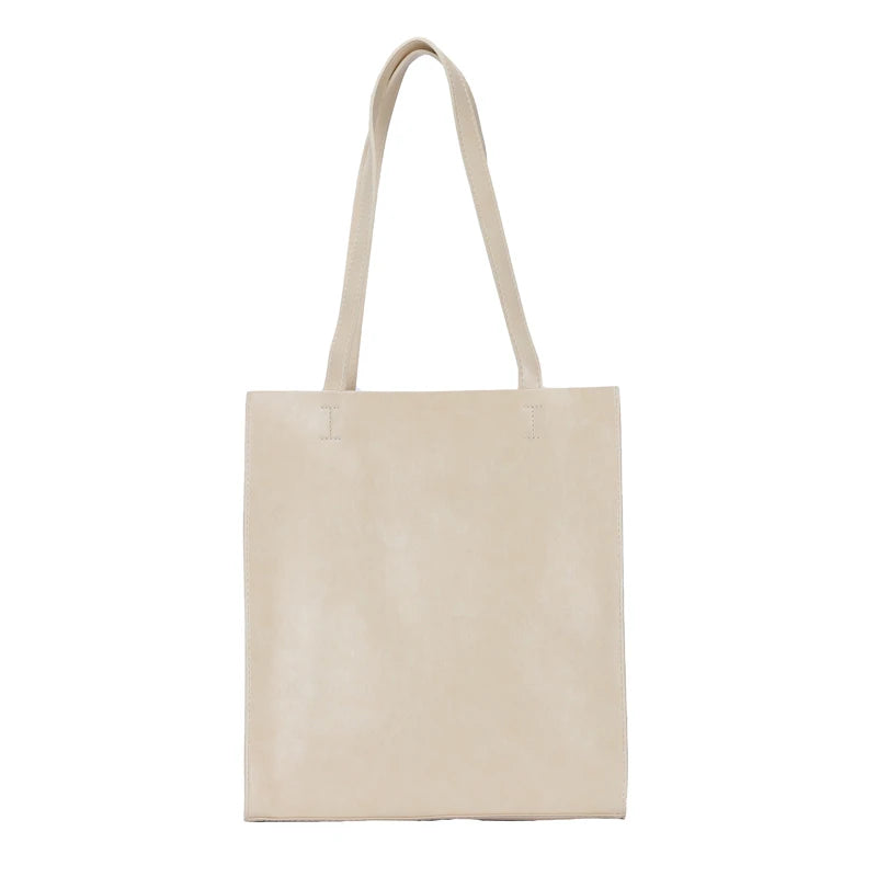 Leather Women Bag Single Shoulder Totes Woman Shopper Shoulder Bag