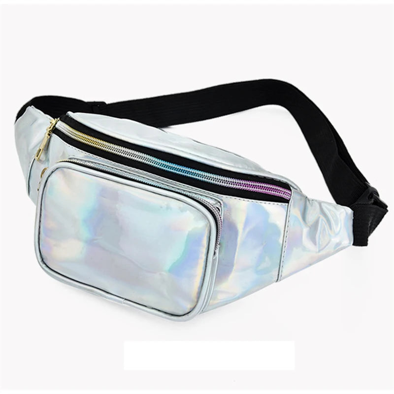 Leather Women Waist Packs Belt Shoulder Bags Multifunction Hiking Bag