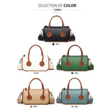 Women's Retro Cowhide Shoulder Bag, Niche Messenger Bag