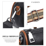 Women's Retro Cowhide Shoulder Bag, Niche Messenger Bag