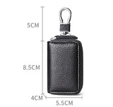 Leather Car Key Bag Double-Layer Supply
