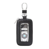 Universal Leather Car Key Case Keychain Wallet Storage Bag