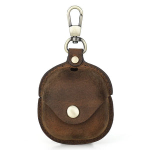 Leather Wallet for Wireless Bluetooth Headset Case