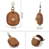 Leather Wallet for Wireless Bluetooth Headset Case