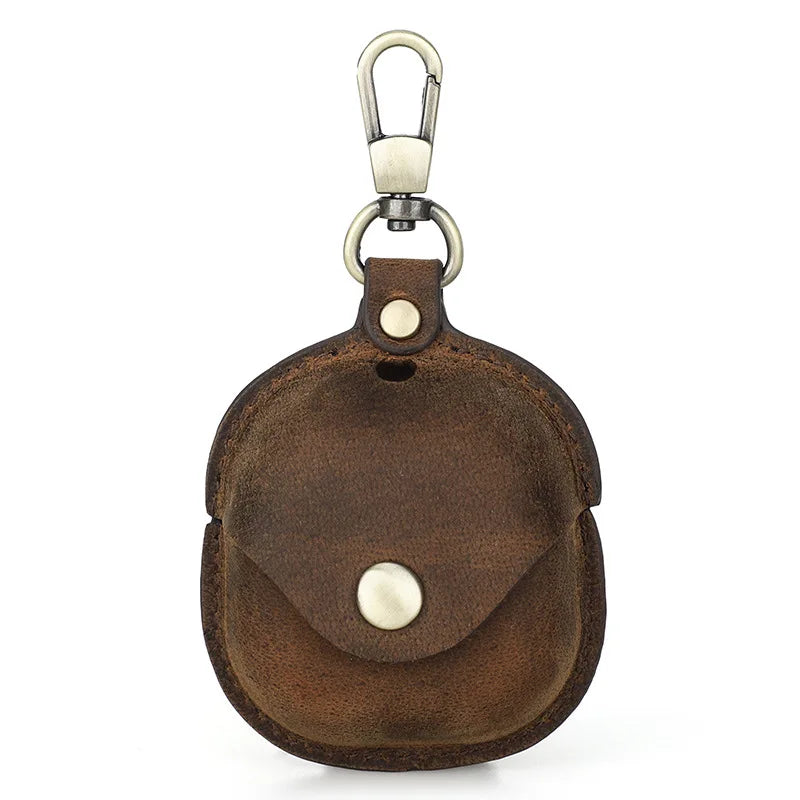 Leather Wallet for Wireless Bluetooth Headset Case