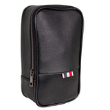 PU Leather Casual Cosmetic Bag Travel Shaving Toiletry Storage