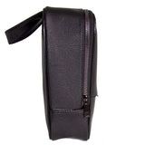 PU Leather Casual Cosmetic Bag Travel Shaving Toiletry Storage
