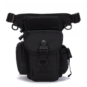 SteamPunk Nylon Waist Bag Retro Crossbody Bag Rock Men Womens Gothic Fan