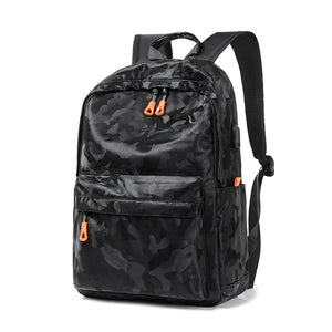 Leisure Laptop Backpack Camouflage Waterproof Travel Bag