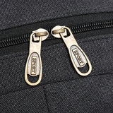Casual Men School Backpack Travel Canvas College Laptop Bag