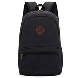 Casual Men School Backpack Travel Canvas College Laptop Bag