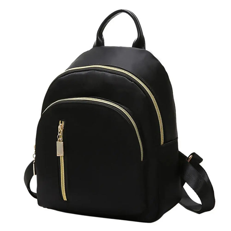 Leisure Nylon Women Large Capacity Rucksack Waterproof Mini Backpack