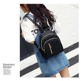 Leisure Nylon Women Large Capacity Rucksack Travel Ladies Backpacks School Bag