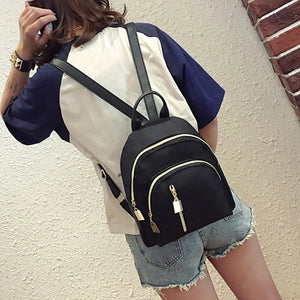 Leisure Nylon Women Large Capacity Rucksack Travel Ladies Backpacks School Bag