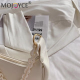 Leisure Women PU Leather Shoulder Bags Chain Armpit Bags