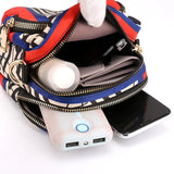 Women's National Print Shoulder Bag