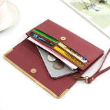 Leisure Long Wallet Women's Solid Handbag Purse