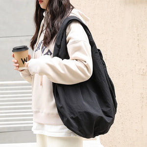 Vintage Canvas Handbag Nylon Shoulder Bag