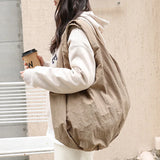 Vintage Canvas Handbag Nylon Shoulder Bag