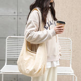 Leisure Retro Single-Shoulder Women's Bag Ins Large Capacity Dumpling Bag