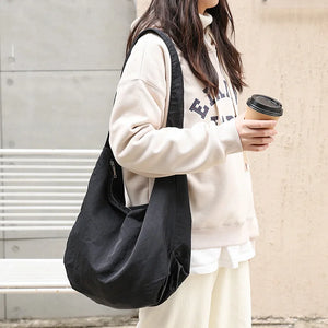 Leisure Retro Single-Shoulder Women's Bag Ins Large Capacity Dumpling Bag