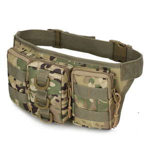 Camouflage waist bag Waterproof hiking bag