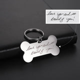 Child Art Keychain Personalized Kids Drawing Key Chain
