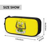 Lemongrab Pen Box Student School Anime Zipper Pen Bag Child Stationery Bag