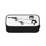 Leon The Professional Pen Box Student School Anime Zipper Pen Bag