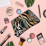 Leopard Print High Foldable Makeup Bag Multifunction Customizable Personalized