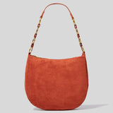 Leopard Print Ladies Underarm Bag Thick Chain Shoulder Bag