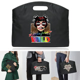 Leopard Printed Briefcase Bag for Documents Business Travel