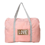 Leopard Series Print Travel Bag Water Proof Luggage Large Capacity Shoulder Pack