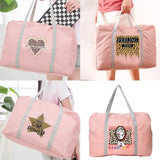 Leopard Series Print Travel Bag Water Proof Luggage Large Capacity Shoulder Pack