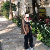 Leopard Shoulder Bags Women Large Capacity Students College Handbags