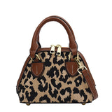 Leopard Totes Crossbody Bag Winter High-quality PU Leather Women's Handbag