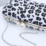 Leopard Unique Bags Trending Handbags for Women Crossbody Clutch Purse