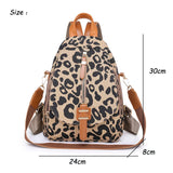 Leopard Women Backpacks Small Women Bags Female Backpacks for Ladies