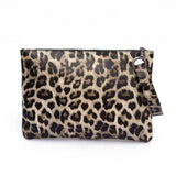 Leopard Women's Clutches Evening Party Bags PU Leather Shoulder Handbags